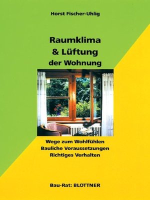 cover image of Raumklima & Lüftung der Wohnung